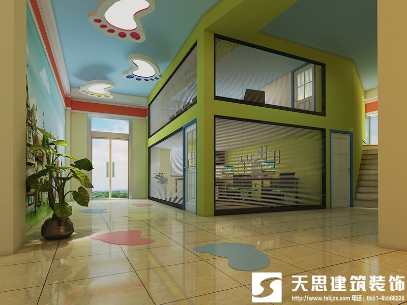 <a href=http://m.qinfc.cn/youeryuan/ target=_blank class=infotextkey>合肥幼兒園設計</a>效果圖